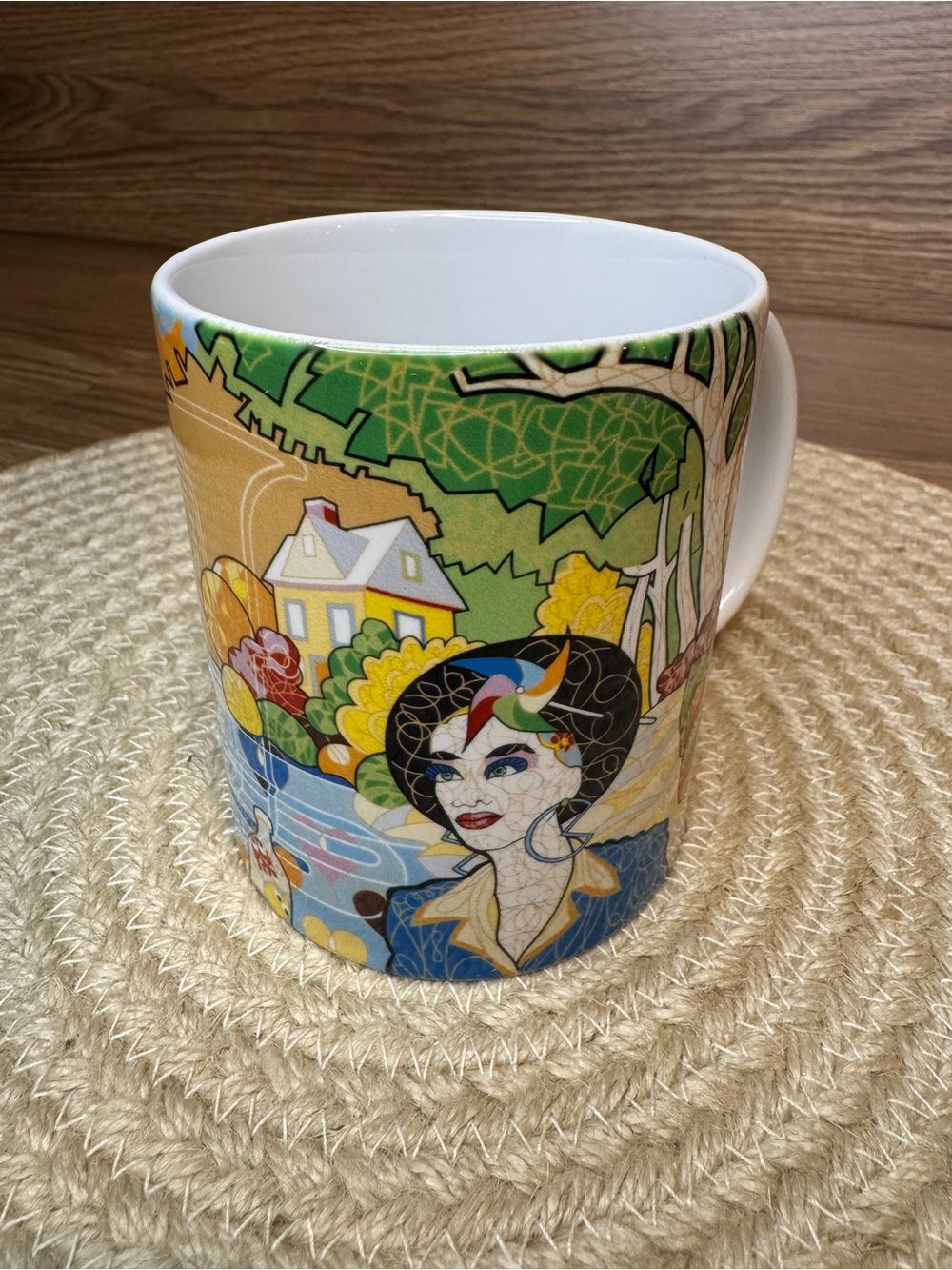 Milwaukee Art Museum Member Coffee Mug Reginald Baylor Artwork 2010